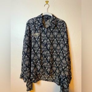 Haunted mansion women’s blouse